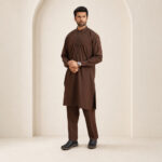 Wine Red | Classic Kurta Pajama - ETHES